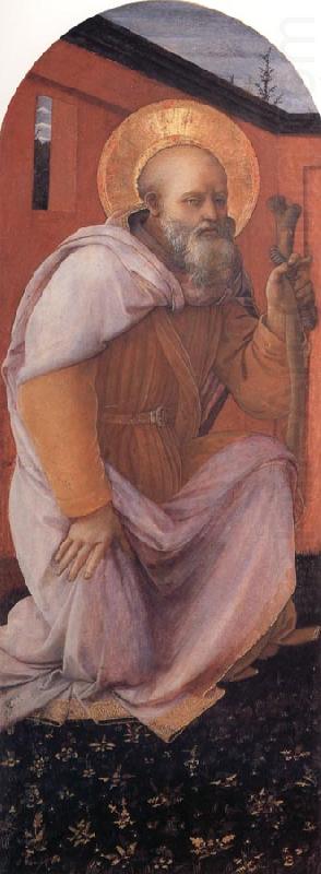 St Amhony Abbot, Fra Filippo Lippi